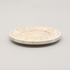 Piatto Decorativo in Legno Artigianale da 13 Pollici, Sottopiatto in Legno per Decorazioni da Tavola e Feste - Product Image 1