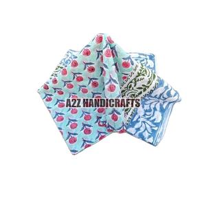 Women's <b>Hand</b> Block Print Cotton Sarong Jaipur Print Pareo Decorative <b>Bra</b>-style Summer Beach Bathing Cover - Product Image 2