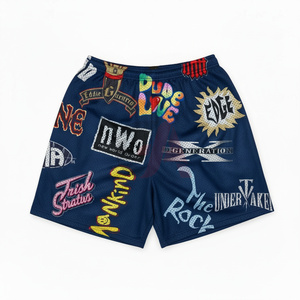 กางเกงขาสั้นผู้ชายพิมพ์ลายทั้งตัวแบบกำหนดเอง โพลีเอสเตอร์ 100% ระบายอากาศได้ดี เป็นมิตรกับสิ่งแวดล้อม กางเกงขาสั้นฤดูร้อน 2026 - Product Image 1