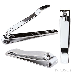Coupe-ongles portable haut de gamme en acier inoxydable pour hommes et femmes, lames droites/courbes, ouverture large, durable - Product Image 6