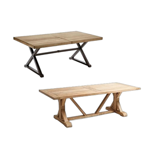 Mesa de Jardín Moderna de Madera de Teca Sólida Ecológica para Exteriores, Diseño Apilable y Extensible, Precio al por Mayor - Product Image 4