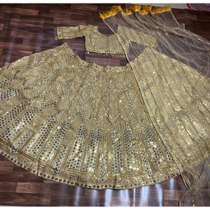 Ensembles pour femmes de créateur, magnifique lehenga choli avec travail dori - Product Image 2