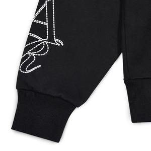 Sweat-shirts à manches longues d'hiver avec strass - Logo et couleur personnalisés, tissu polaire coupe-vent, design pour homme, créez le vôtre - Product Image 4