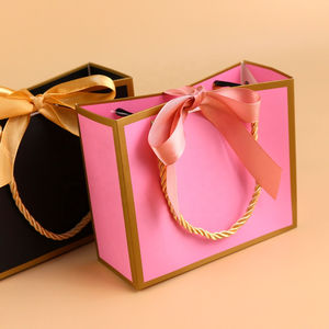 Bolsas de Papel Kraft Clásicas Ecológicas al por Mayor de Fábrica con Laminación y Logotipo Personalizado para Compras y Regalos - Product Image 6