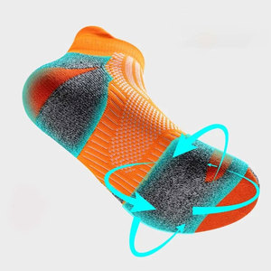 Marathon Running <b>Socks</b> Cushioned Ankle Low Cut for Men and Women Breathable <b>Moisture</b> Wicking Athletic Comfort Performance <b>Socks</b> - Product Image 4