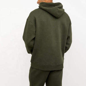 Chándales Extra Grandes de Felpa de Algodón con Diseño Personalizado, Hombros Caídos, Transpirables, Talla Grande, Chándal de Invierno - Product Image 4