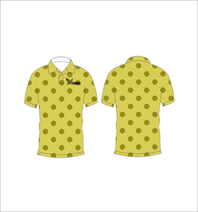 Polo personnalisé pour homme, imprimé, manches courtes, polo de golf, sublimation, performance, décontracté, sport - Product Image 1