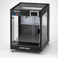 STPL Nueva Impresora 3D Semiautomática con 1 Año de Garantía, Volumen de Impresión 500X500X500mm, Alta Velocidad 250mm/s, Base Calefactada, Filamento PLA, USB