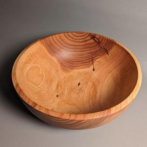 Ensemble de plateaux et bols à soupe en bois faits à la main, de haute qualité, écologiques, taille personnalisée, essentiels pour les fêtes HA - Product Image 5