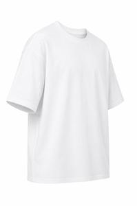 Hot Selling Men's Oversized Long <b>Plain</b> <b>White</b> Cotton Jersey <b>T</b>-<b>Shirt</b> O-Neck Short Sleeve Casual Eco-Friendly - Product Image 3