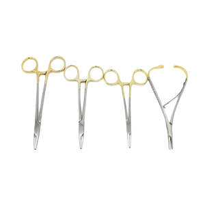 คีมจับเข็มเฮการ์เหล็กคุณภาพสูง ขนาด 14 ซม. สำหรับผ่าตัดด้วยมือ ได้รับการรับรองมาตรฐาน CE โดย SurgiRight - Product Image 4