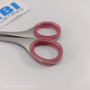 <b>Chrome</b> Polish Embroidery Scissors Custom Threading Shears Straight Sharp Stainless Steel Mini Right-Handed Cuticle Care Children - Product Image 3