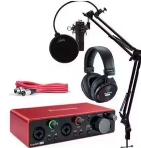 ข้อเสนอสุดพิเศษสำหรับออดิโออินเตอร์เฟสแบบมืออาชีพ ยี่ห้อแท้ ใหม่เอี่ยม พร้อมการ์ดเสียง USB - Product Image 3