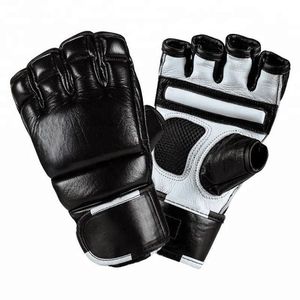 ถุงมือ MMA หนังสังเคราะห์สำหรับผู้ใหญ่แบบครึ่งนิ้ว ลายงูพิษ สำหรับฝึกมวยไทยและกราปลิง - Product Image 2