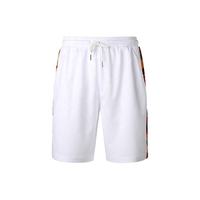 T-shirt blanc à manches courtes pour homme avec imprimé africain à motifs géométriques, vêtement décontracté d'été, 100% coton tricoté, design respirant