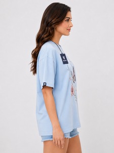 Camiseta Premium para Mujer, Ropa Casual de Algodón de Alta Calidad con Logotipo Personalizado, Servicio OEM, Fabricante de Marca Privada al por Mayor - Product Image 5