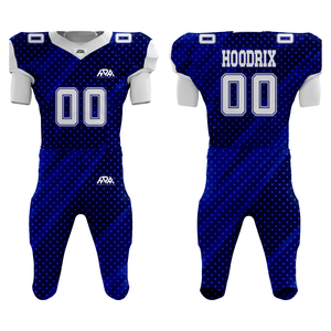 Uniforme de football américain personnalisé de haute qualité, uniforme de football américain sublimé pour les jeunes avec nom et numéro en twill - Product Image 1