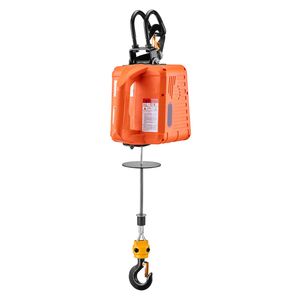 "3 in 1 Electric <b>Hoist</b> Winch 1100 Lbs Capacity 1500W Portable Power Winch 30 ft Lifting Height 16 Ft/min Wire for Cranes" - Product Image 5