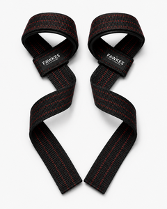 สายรัดยกน้ำหนัก Fawkes สีแดง ไนลอน กันลื่น อุปกรณ์ยกน้ำหนักสำหรับยิม แบบ unisex ปิดแบบสวมใส่ได้ ขายดี ระบายอากาศได้ดี ปี 2026 - Product Image 3