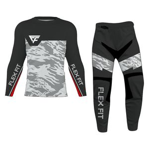 Jersey de Motocross Sublimado Transpirable y Resistente al Viento de Manga Larga, Ropa Deportiva de Alta Calidad al por Mayor, 100% Poliéster, Personalizable - Product Image 5