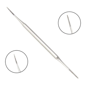 Kit de repousse-cuticules en acier inoxydable pour manucure et pédicure, outil léger et réutilisable à double usage, qualité chirurgicale - Product Image 6