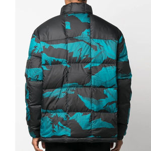 Wholesale Fashion Men <b>Padded</b> Winter Jackets Warm <b>Waterproof</b> Jacket for Man With Recycled Fibers Puffer Men's Jacket - Product Image 2