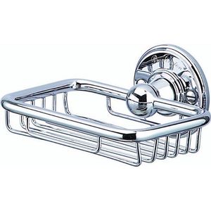 Porte-savon en métal de luxe avec finition polie pour lavabo de salle de bain, comptoir de cuisine et intérieurs modernes - Product Image 6