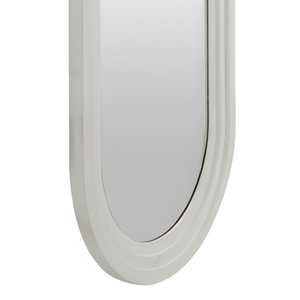 Miroir mural décoratif en bois sculpté Smart Art, style bohème, pour salle de bain, avec cadre torsadé en bois d'ingénierie - Product Image 5