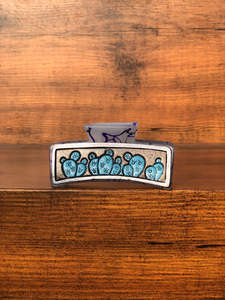 กิ๊บหนีบผมทำมือแบบตะวันตกที่หนีบผมหนังอุปกรณ์เสริมสำหรับผม - Product Image 3