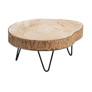 Support à gâteau en bois rustique, présentoir à cupcakes, centre de table de mariage, présentoir à desserts, piédestal pour gâteau d'anniversaire - Product Image 4