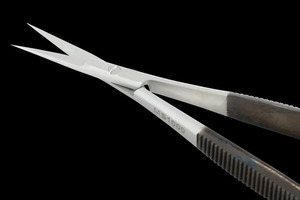 Tijeras Profesionales de Acero Inoxidable para Manicura, con Hojas Rectas y Curvas, Tijeras para Cejas - Product Image 4