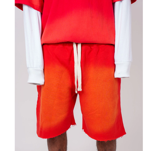 Shorts décontractés en toile pour hommes, séchage rapide, respirants, vente en gros, motif uni personnalisé, fitness, entraînement, sport, course à pied - Product Image 1