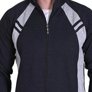 Ensemble de jogging deux pièces imprimé pour homme – Motif uni, vêtements de sport hiver, écologiques, coupe-vent, respirants, tenues décontractées - Product Image 6