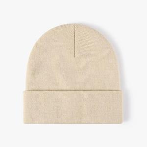 Proveedor de Gorros de Punto al por Mayor para Marcas de Ropa Urbana en EE. UU., Gorro de Punto con Mezcla de Lana, Logotipo Personalizado, Gorro de Invierno - Product Image 1