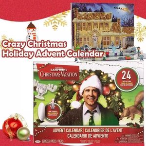 Raro Calendario dell'Avvento a Tema Vacanze di Natale di National Lampoon, Stile Clark Griswold USA, per Decorazioni Domestiche e Soggiorno - Product Image 2