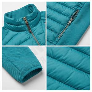 Chaqueta acolchada de invierno para hombre con patrones personalizados Diseño de burbuja informal con decoración personalizada Servicio de OEM Moda para hombre - Product Image 4