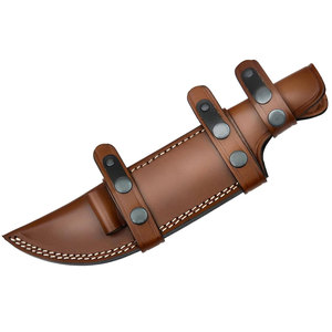 Funda de Cuero para Cuchillo Hecha a Mano, Ajuste Personalizado, Soporte de Piel de Vaca para Cuchillos de Caza, Camping y Supervivencia, Funda de Cuero para Cuchillo de Exterior - Product Image 1