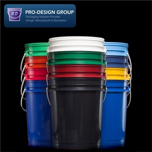Contenedor de Plástico HDPE Negro de Alta Resistencia, a Prueba de Fugas, de 18L, para Almacenamiento Comercial de Productos Químicos, Logística y Aceite - Product Image 6