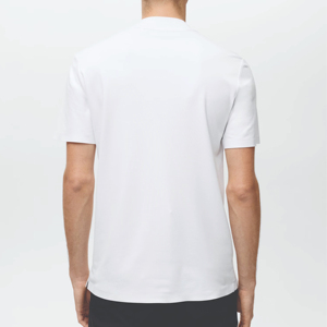 เสื้อยืดออกกำลังกายผู้ชายแบบรัดรูป น้ำหนักเบา สไตล์พื้นฐาน สำหรับฟิตเนสและกีฬา ผลิตจากผ้าสแปนเด็กซ์/โพลีเอสเตอร์ ระบายอากาศได้ดี ไร้ตะเข็บ ส่งตรงจากโรงงาน - Product Image 3