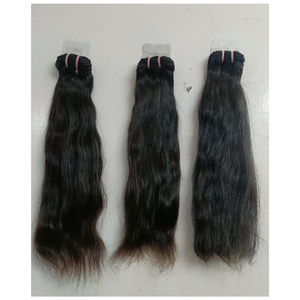 High Quality Remy Hair <b>Extensions</b> Natural Black Virgin Indian Raw Hair <b>for</b> Beauty and <b>Braiding</b> - Product Image 3