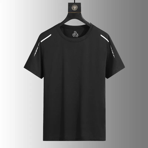 เสื้อยืดลำลองผู้ชาย ย้อมเส้นด้าย แห้งเร็ว ระบายอากาศดี กันยับ เป็นมิตรกับสิ่งแวดล้อม เหมาะสำหรับวิ่ง เดินป่า ตกปลา กีฬากลางแจ้ง เนื้อผ้านุ่ม - Product Image 3