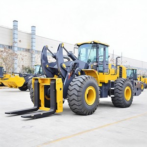 Cargadora de Ruedas Delantera Diésel Grande LW600KV-T25 con Accesorio de Horquilla, PLC y Bomba para Carga/Descarga de Bloques en Almacenes de Piedra - Product Image 5
