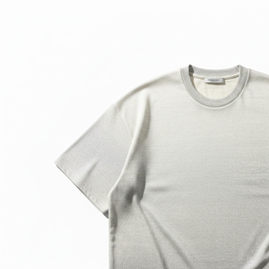 Camiseta Oversize de Algodón Pesado para Hombre, Estilo Urbano, con Hombros Caídos, Lisa, para Estampado Personalizado, Venta al por Mayor - Product Image 4