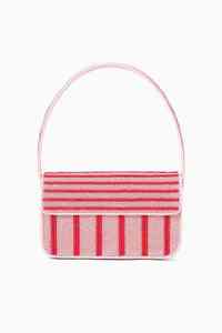 Nouveau Sac à Bandoulière Brodé de Perles Colorées Fait Main, Sac à Main Léger en Toile Orné de Perles de Rocaille pour Fête et Voyage Femme - Product Image 2