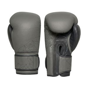 Gants de boxe professionnels jaunes durables avec motif imprimé, à lacets, pour la frappe sur sac de frappe lourd – Vente en gros - Product Image 3