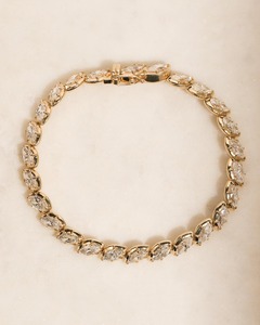 8+ Carat Lab Grown Diamond Tennis Bracelet Round Brilliant Cut IGI Certified 9k-18k <b>Solid</b> <b>Gold</b> Luxury Hira Chain <b>Bangle</b> Sale - Product Image 1