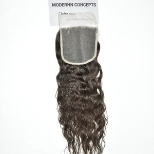 Cheveux humains brésiliens vierges bruts non traités, cuticules alignées, ondulés, avec closure 6*6, qualité Genius Weft, qualité fournisseur naturelle, vente en gros - Product Image 3