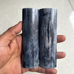 Escamas de Hueso Teñido para Empuñaduras de Cuchillos, Material para Artesanía (130x38x6mm) - Product Image 1