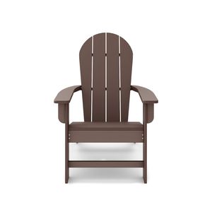 Sedia Adirondack Marrone in Polimero HDPE di Alta Qualità, Elegante Aggiunta per Piscina, Patio o Giardino - Product Image 4