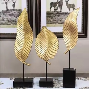 Modern Metal Sculpture Artistic Figurine <b>Decorative</b> Showpiece for Home Living Room <b>Table</b> <b>Decor</b> Contemporary Interior Accent - Product Image 6